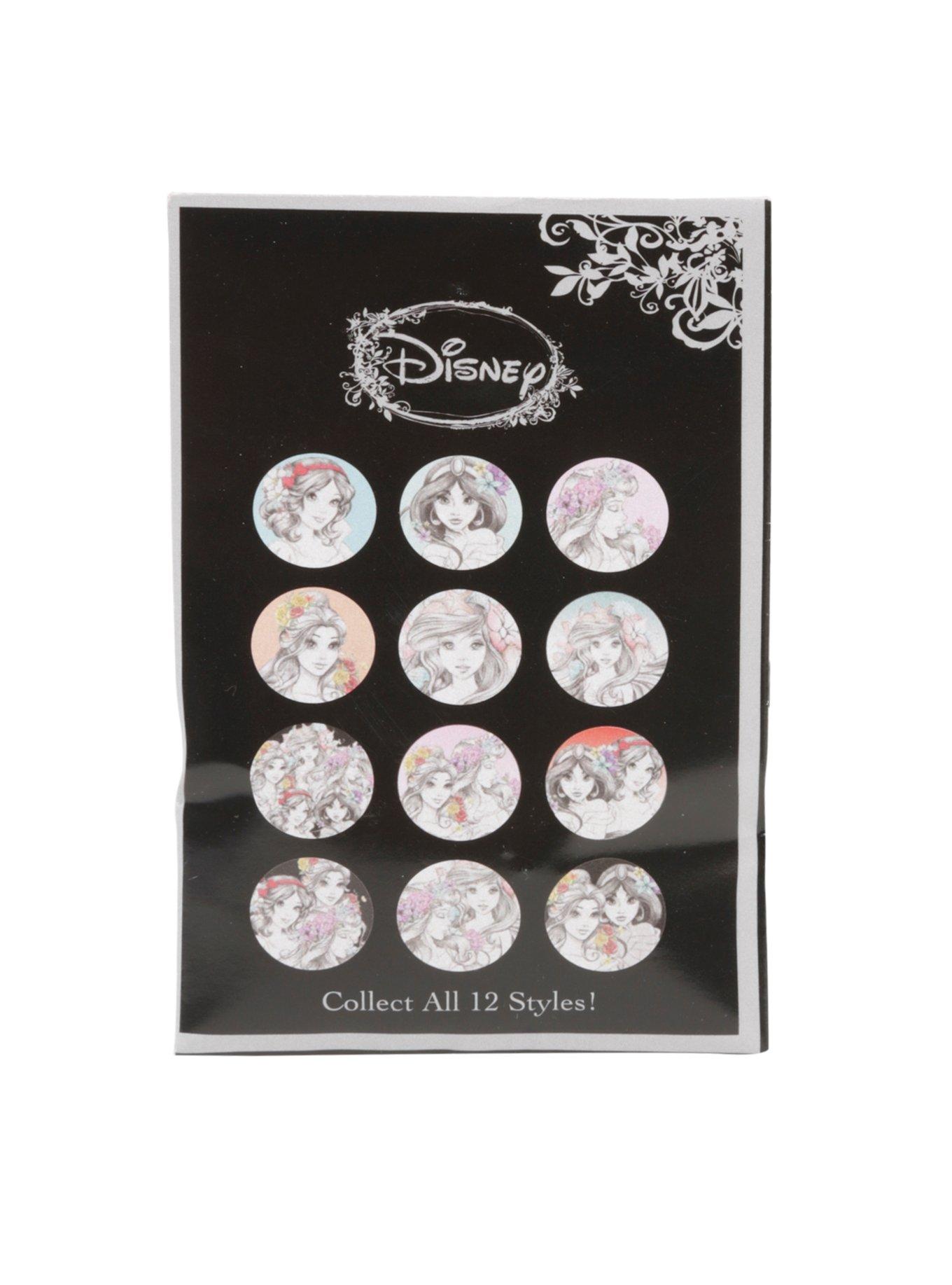 Loungefly Disney Glitter Princess Button Blind Bag, , alternate