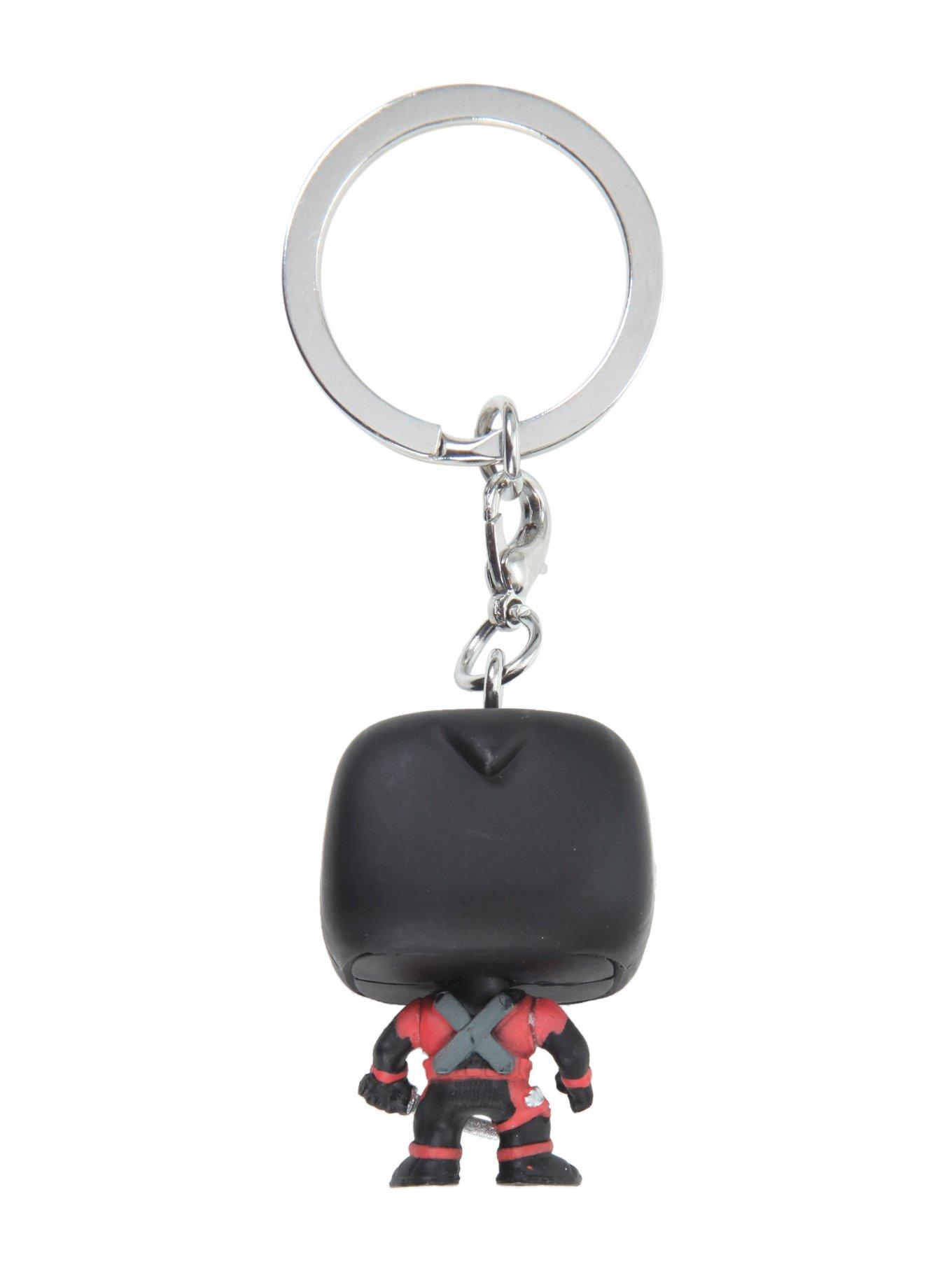 Funko Marvel Pocket Pop! Deadpool (Black Suit) Key Chain, , alternate