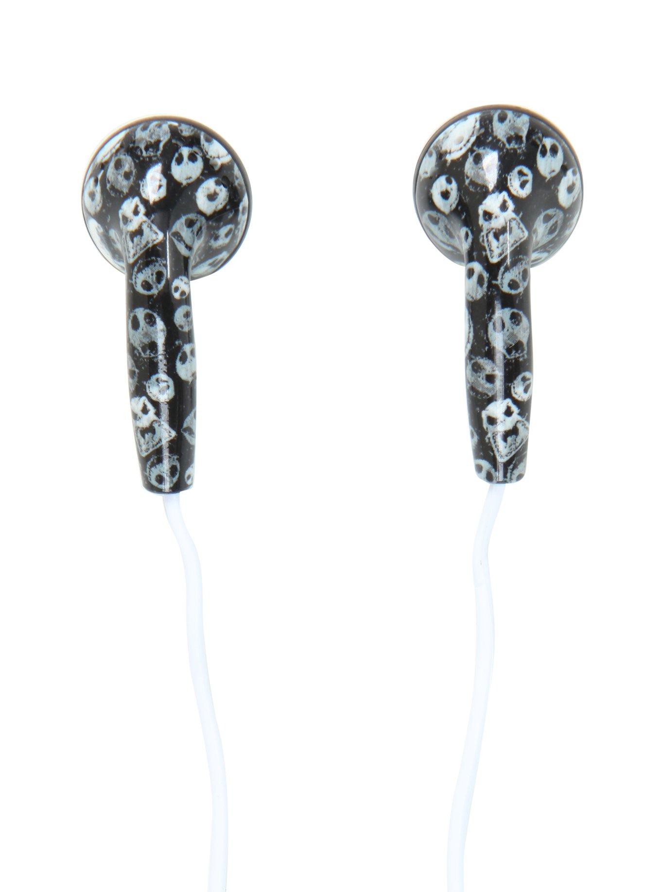 The Nightmare Before Christmas Jack Head Earbuds, , alternate