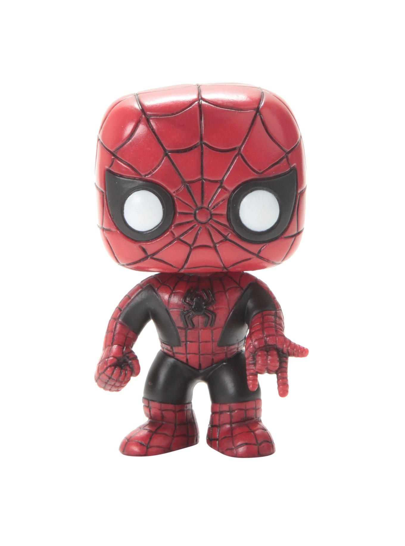 Funko Marvel Pop! Spider-Man (Red & Black Suit) Vinyl Bobble-Head