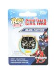 Funko Marvel Captain America: Civil War Pop! Black Panther Enamel Pin, , alternate