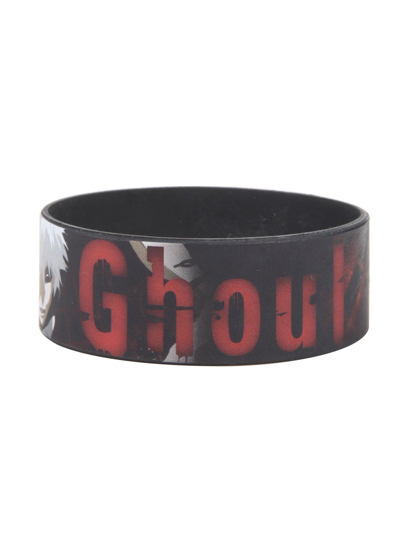Tokyo Ghoul Kaneki Rubber Bracelet, , alternate