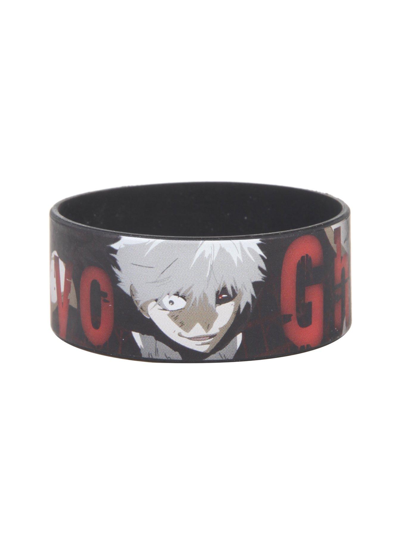 Tokyo Ghoul Kaneki Rubber Bracelet, , alternate