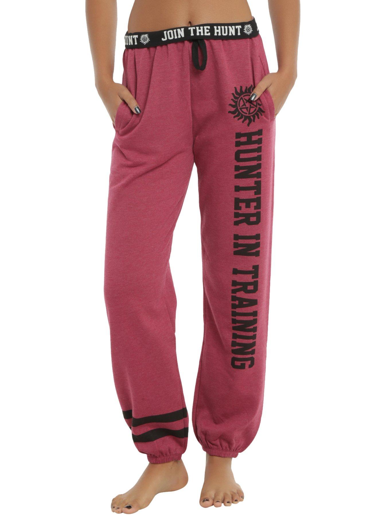 Supernatural Hunter In Training Relaxed Girls Jogger Pants, , alternate