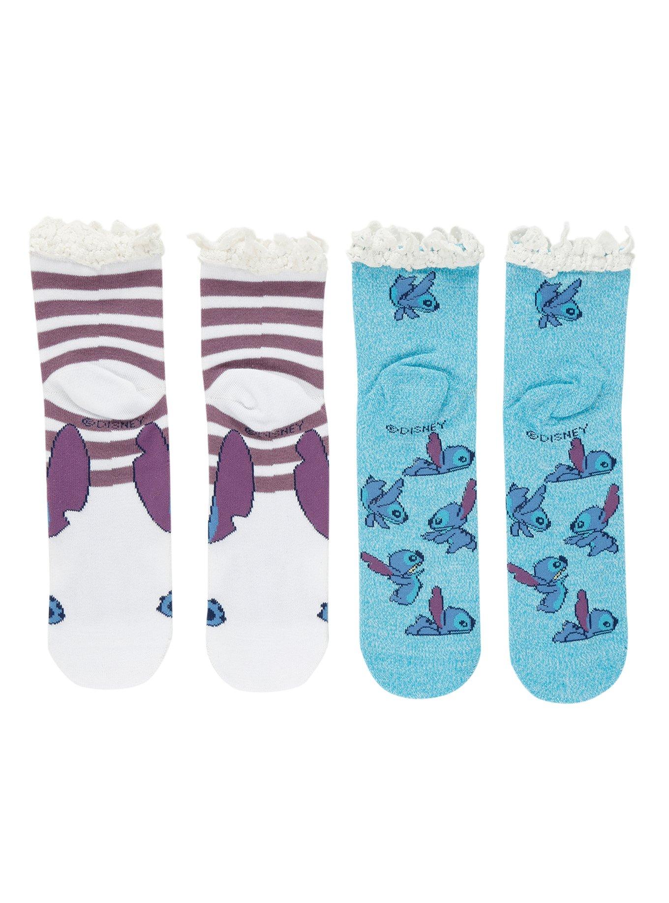 Disney Lilo & Stitch Ankle Socks 2 Pair, , alternate