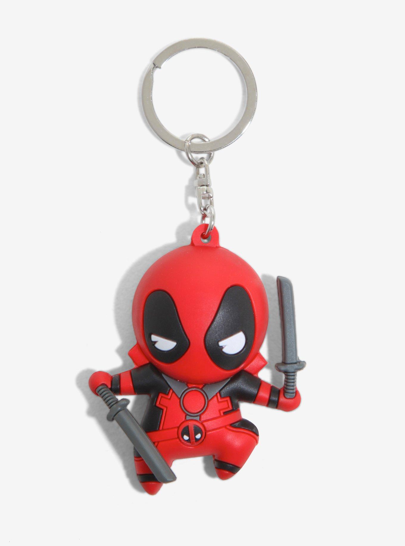 Marvel Deadpool Collectors Keyring Blind Bag, , alternate
