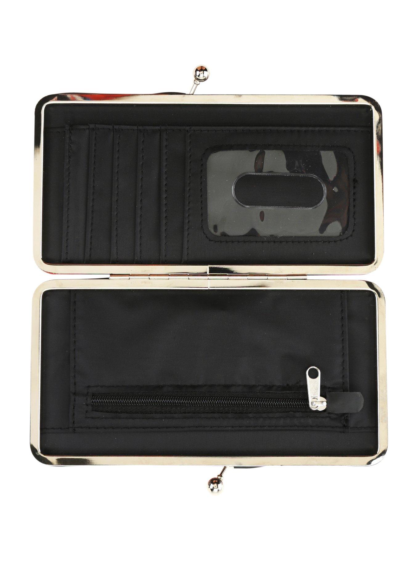 Loungefly Disney The Little Mermaid Ariel Tie Dye Kisslock Hinge Wallet, , alternate