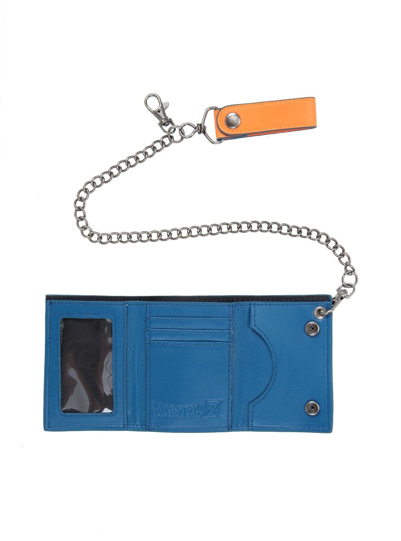 Dragon Ball Z Kanji Tri-Fold Chain Wallet, , alternate