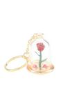 Disney Beauty And The Beast Enchanted Rose Key Chain, , alternate
