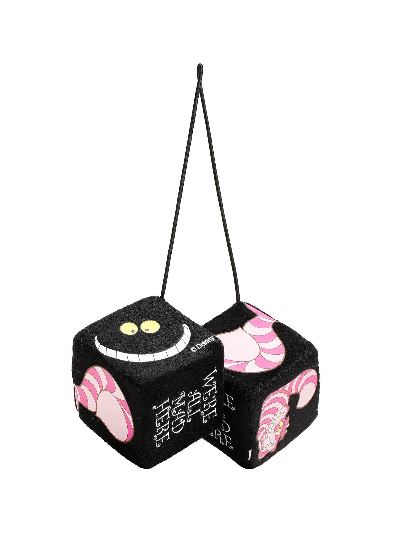 Disney Alice In Wonderland Cheshire Cat Car Dice, , alternate