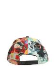 Mighty Morphin Power Rangers Allover Sublimation Snapback Hat, , alternate