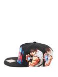 Street Fighter Ryu Sonic Weld Hadoken Sublimation Snapback Hat, , alternate