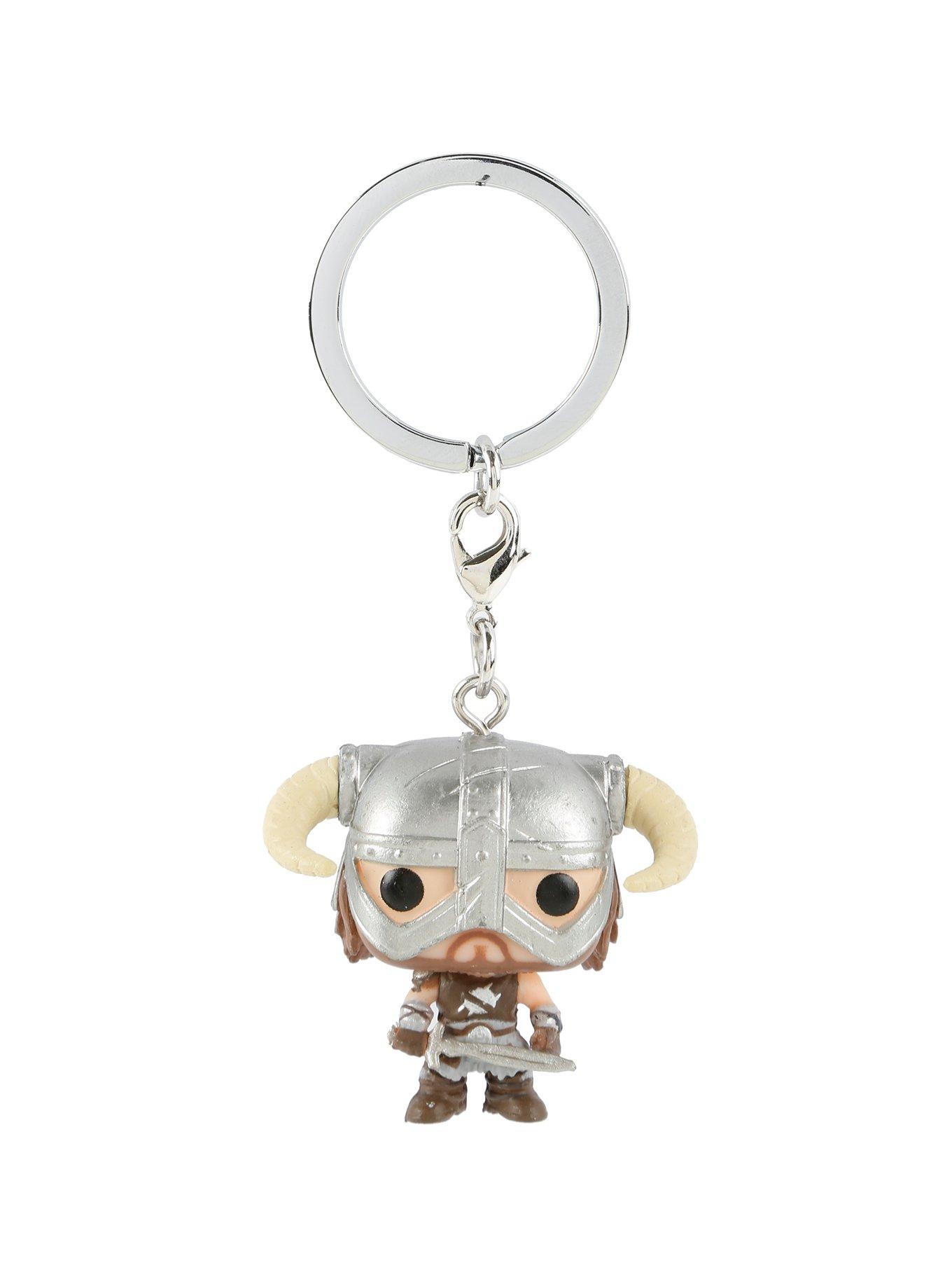 Funko Skyrim Pocket Pop! Dovahkiin Key Chain, , alternate