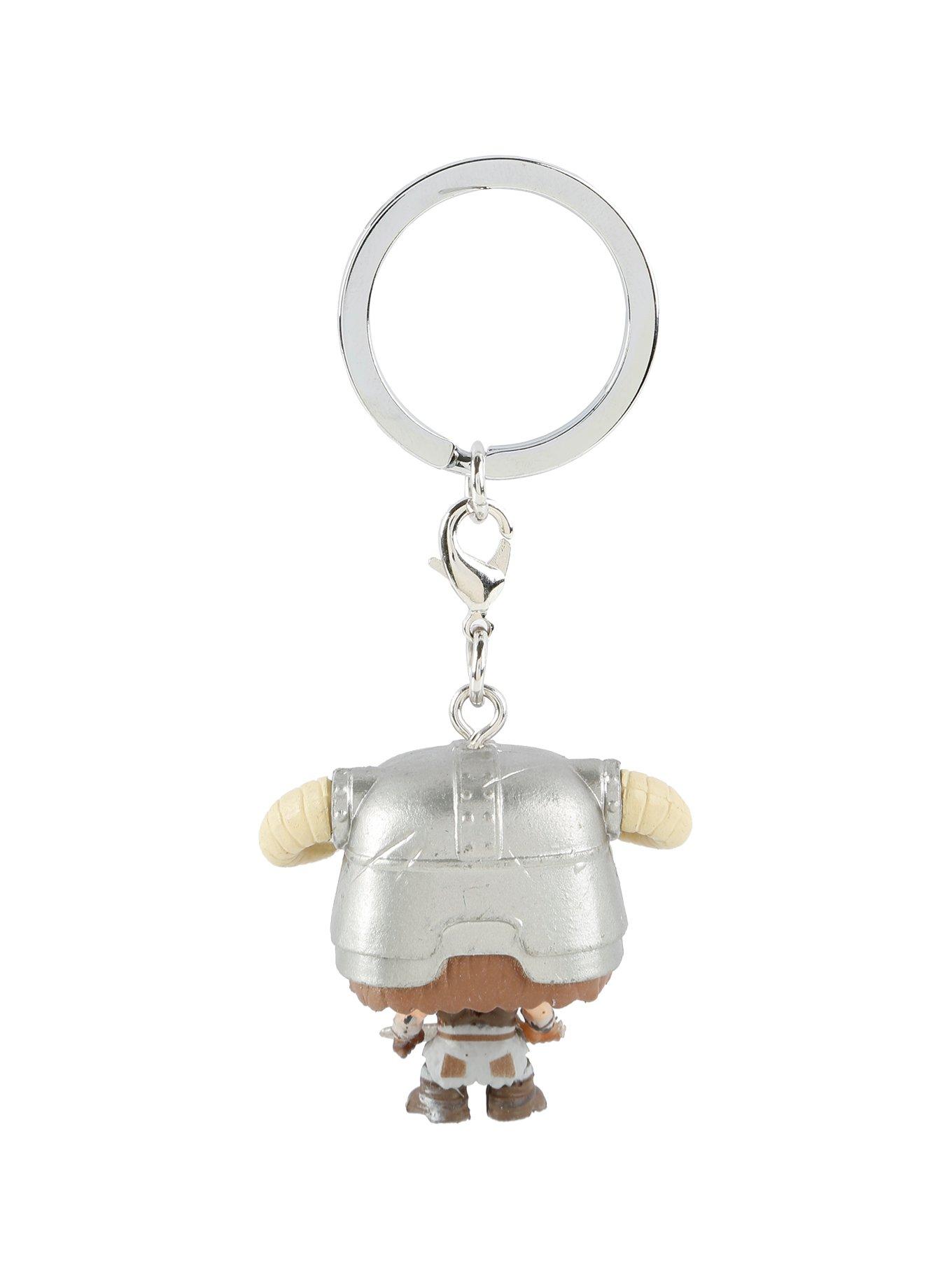 Funko Skyrim Pocket Pop! Dovahkiin Key Chain, , alternate