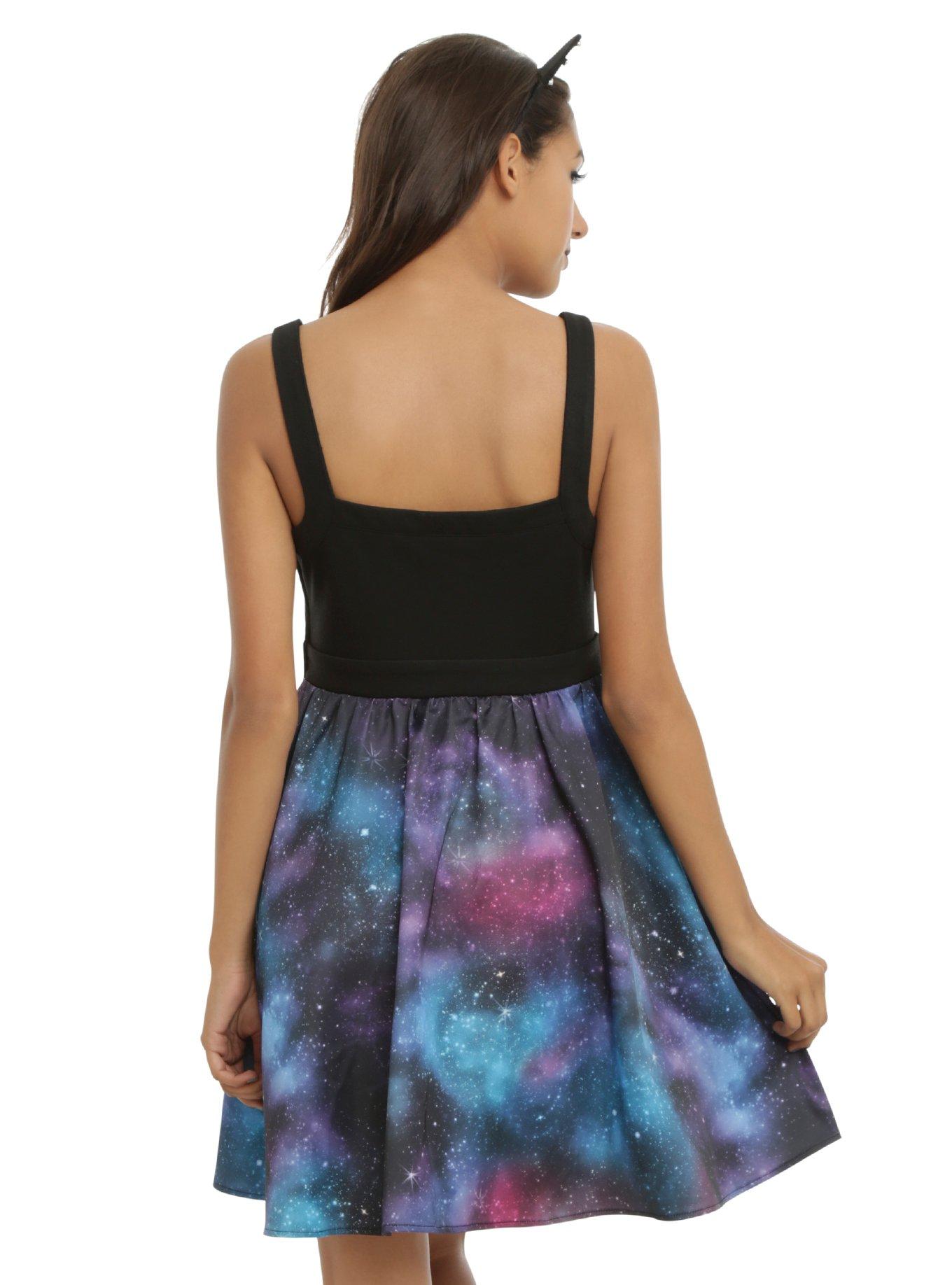 Galaxy Skater Dress, , alternate
