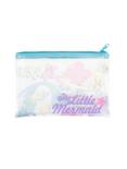 Disney The Little Mermaid Ariel And The Gang Clear Pencil Case, , alternate