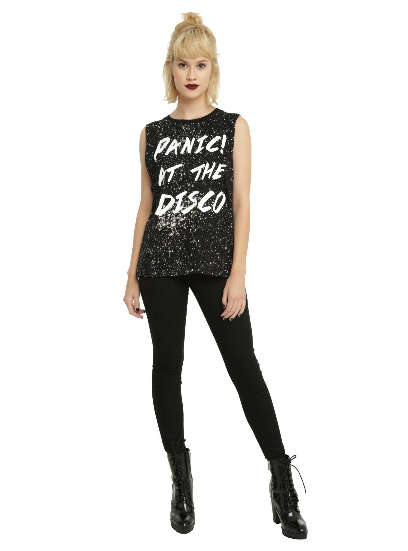 Panic! At The Disco Splatter Girls Muscle Top, , alternate