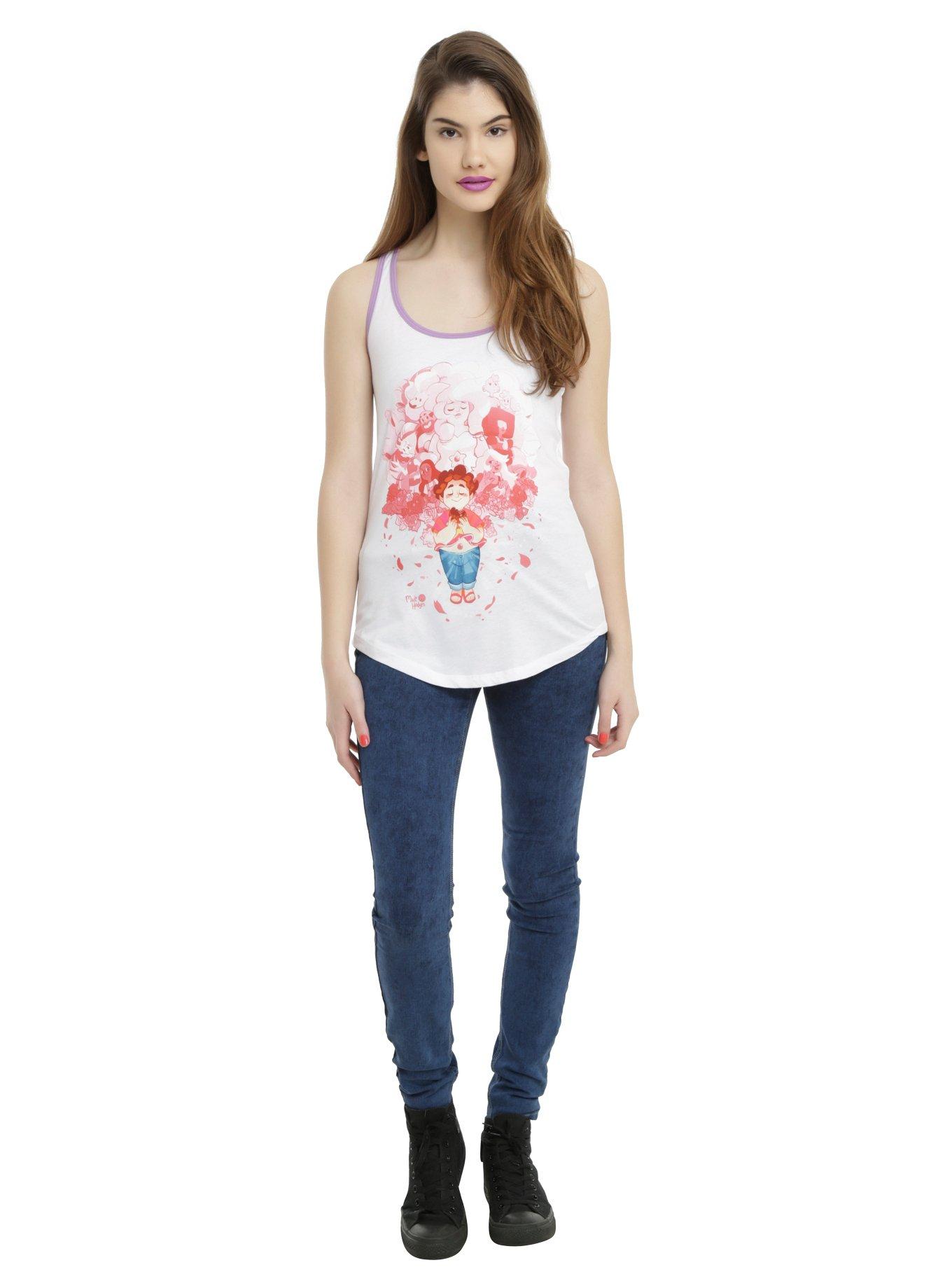 Steven Universe Gem Glow Girls Tank Top, , alternate