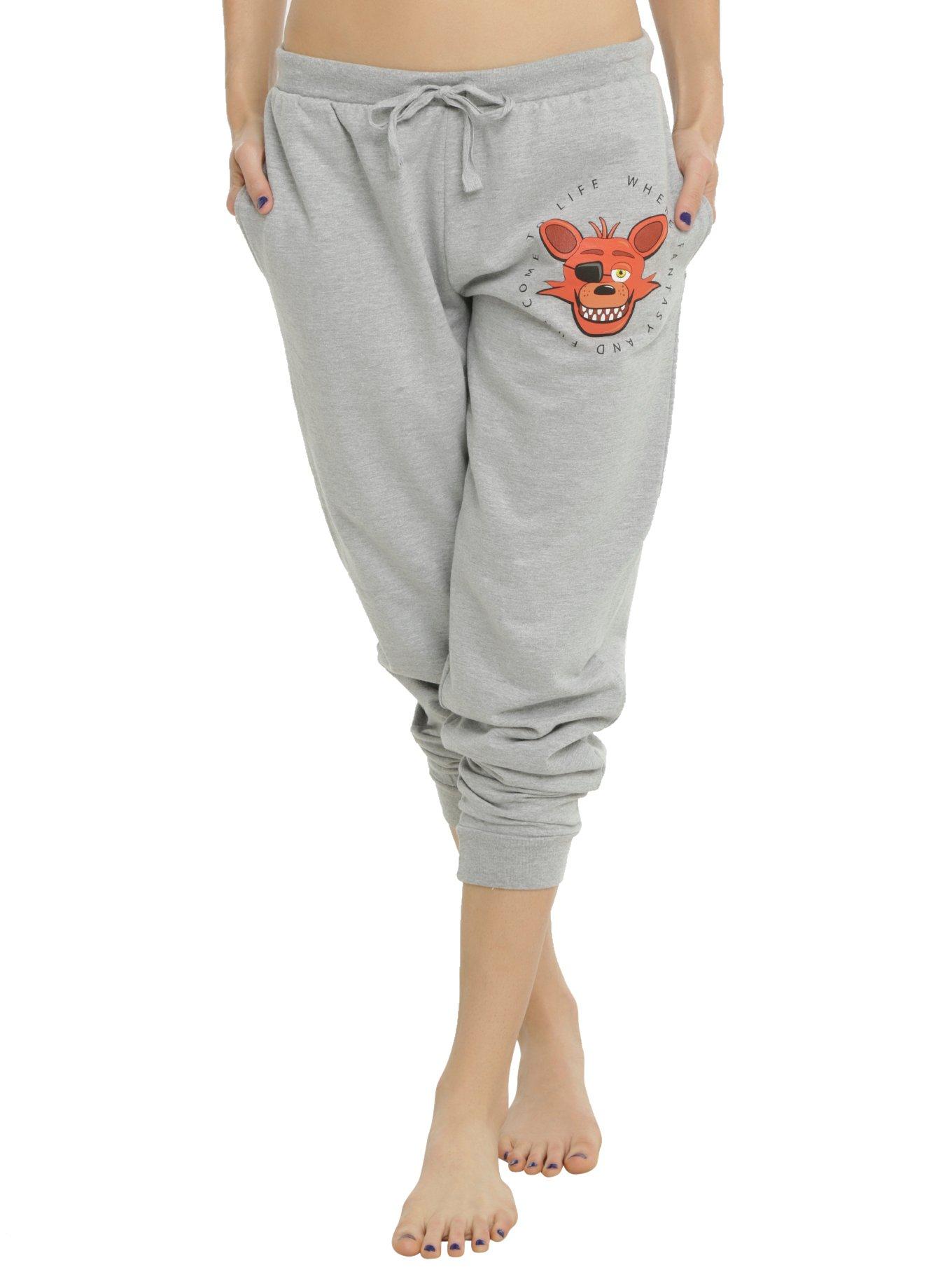 Five Nights At Freddy's Foxy Girls Jogger Pants, , alternate