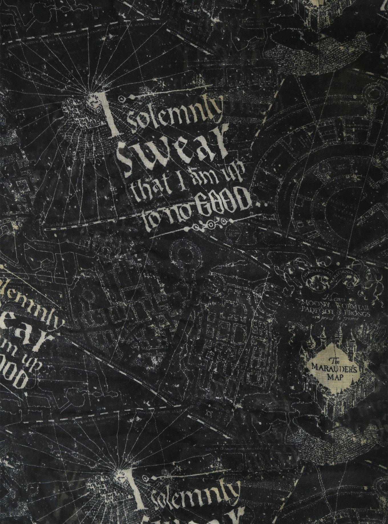 Harry Potter Marauder's Map Infinity Scarf, , alternate