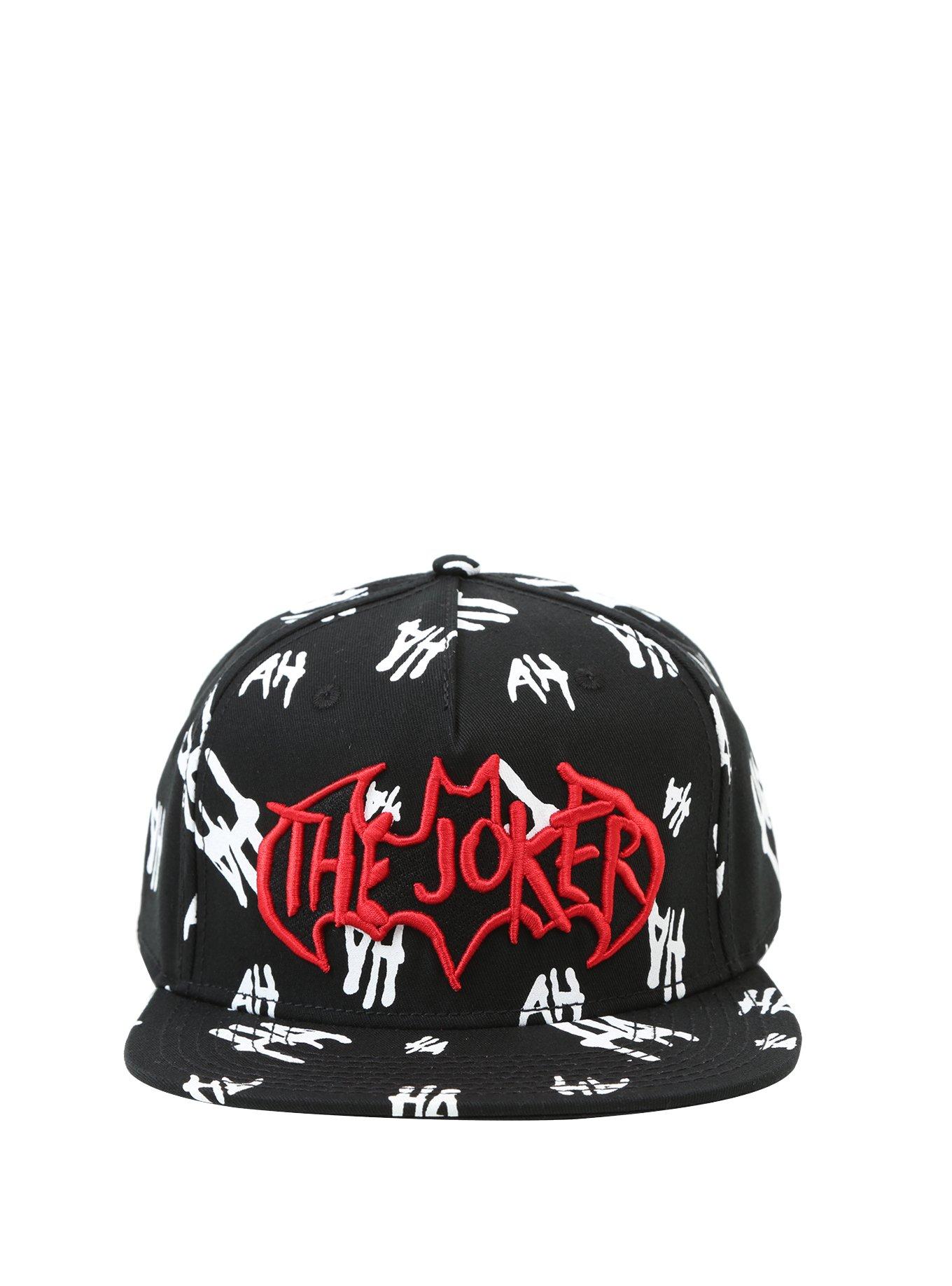 DC Comics The Dark Knight The Joker Snapback Hat, , alternate