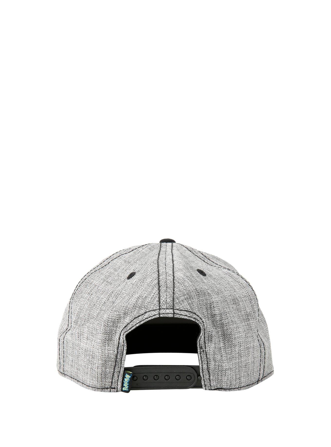 Pokemon Eevee Grey Snapback Hat, , alternate