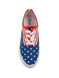 Blue & White Star Americana Lace-Up Sneaker, , alternate
