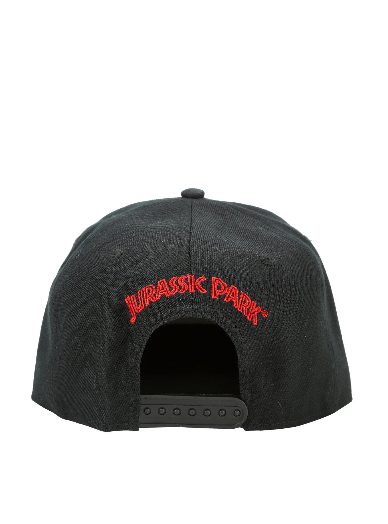 Jurassic Park Logo Snapback Hat, , alternate