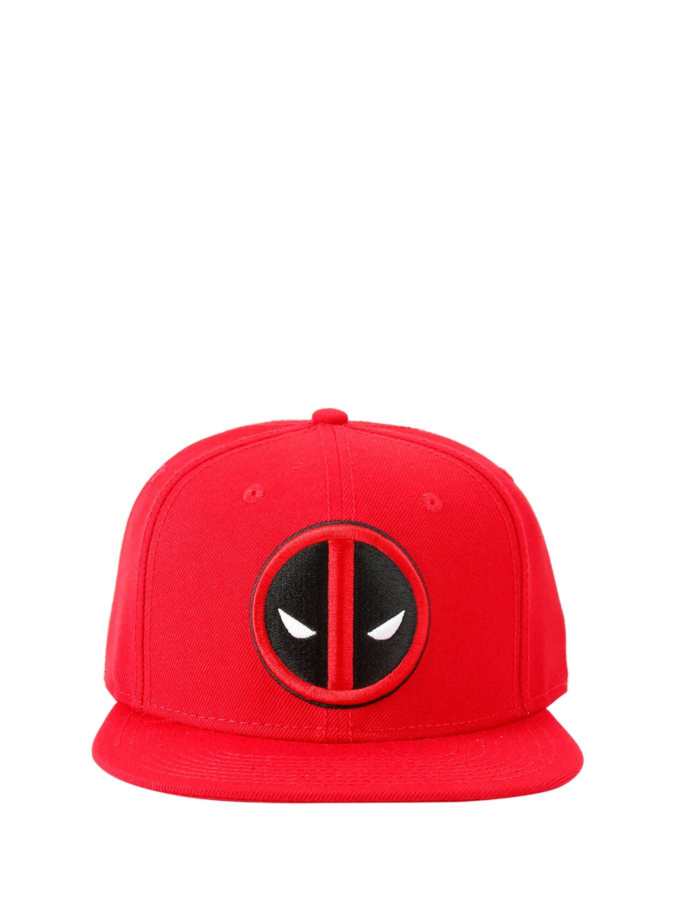 Marvel Deadpool Logo Snapback Hat, , alternate