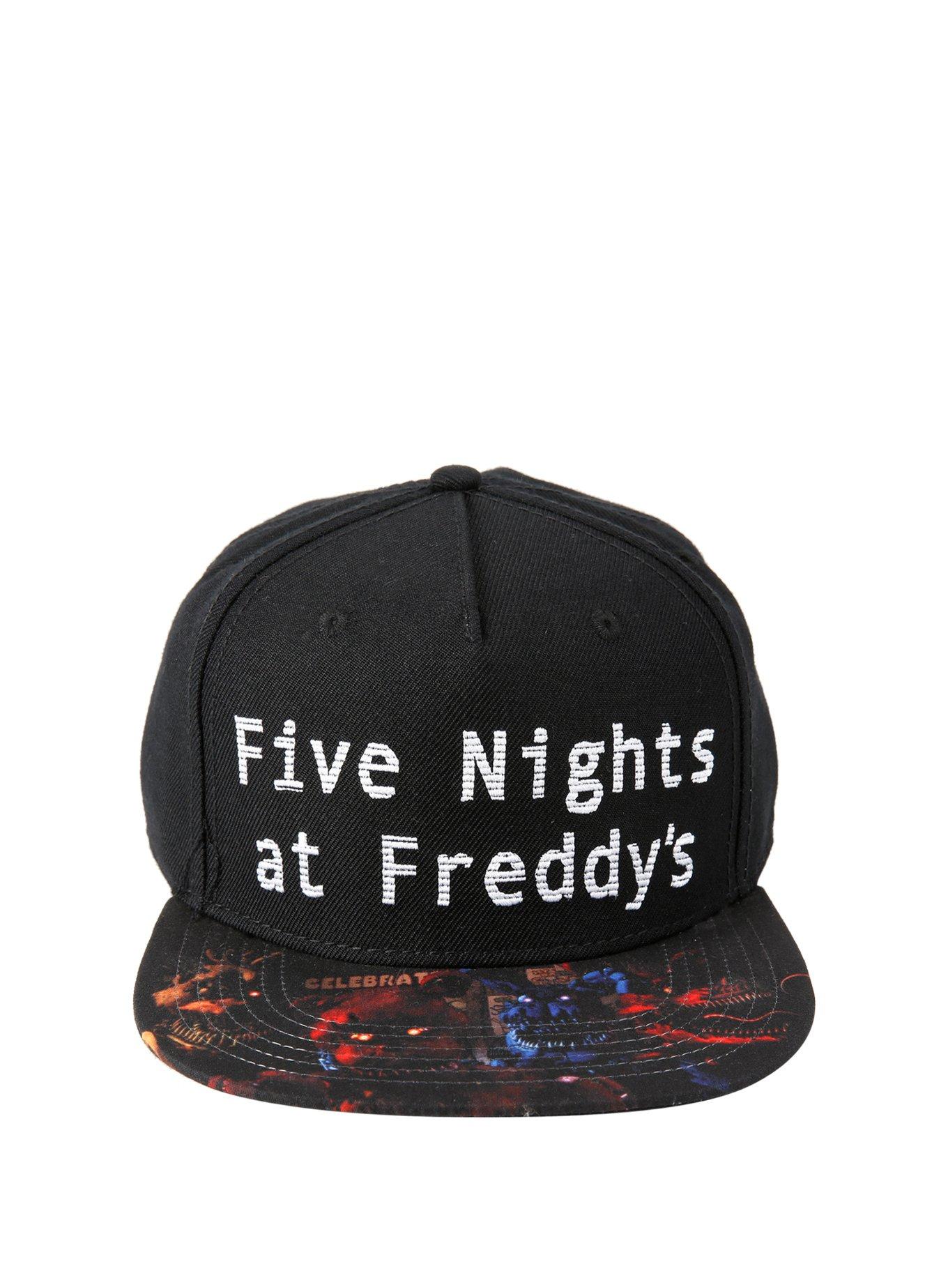 Five Nights At Freddy&rsquo;s Logo Snapback Hat, , alternate