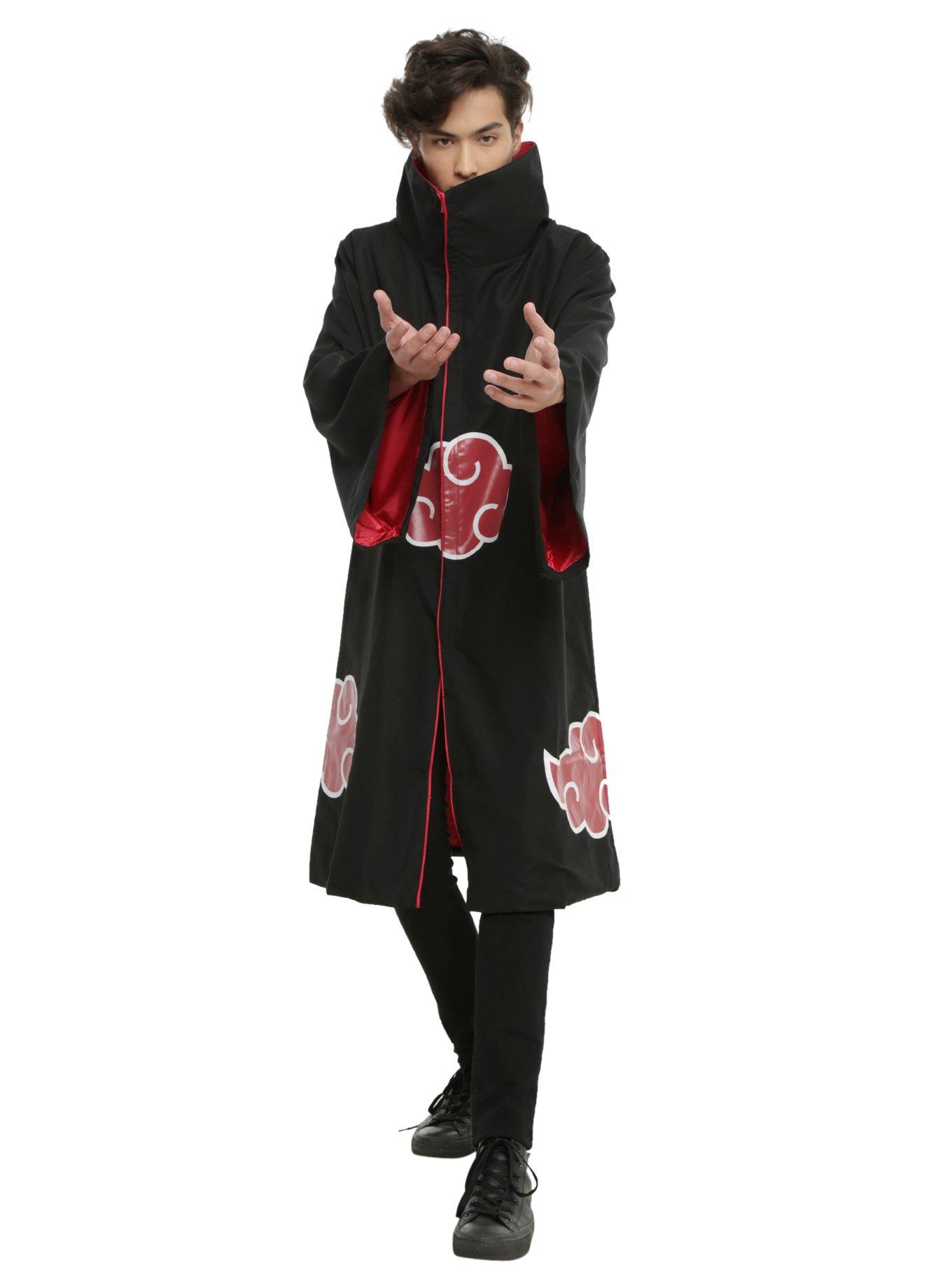 Naruto Shippuden Akatsuki Cloak Cosplay Coat, , alternate