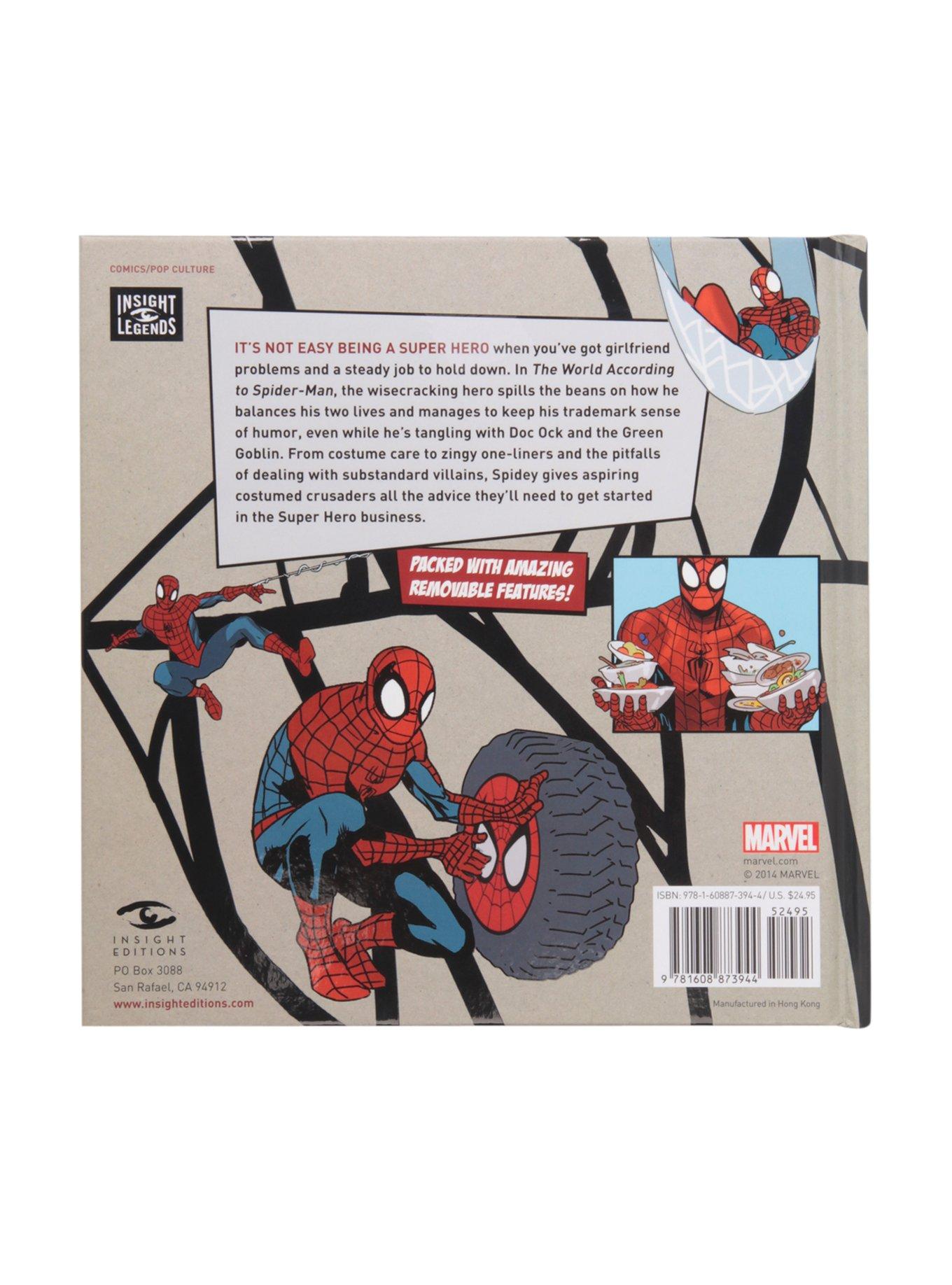 Marvel The World According To Spider-Man Book, , alternate