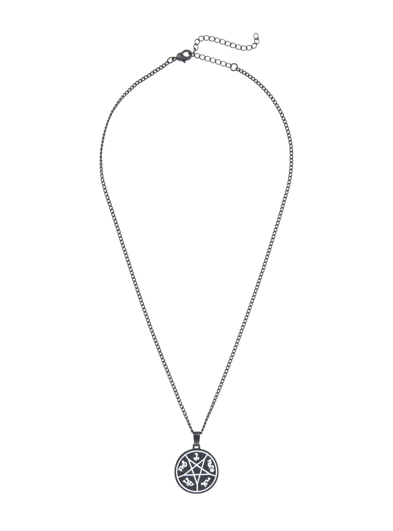 Supernatural Devil's Trap Necklace, , alternate