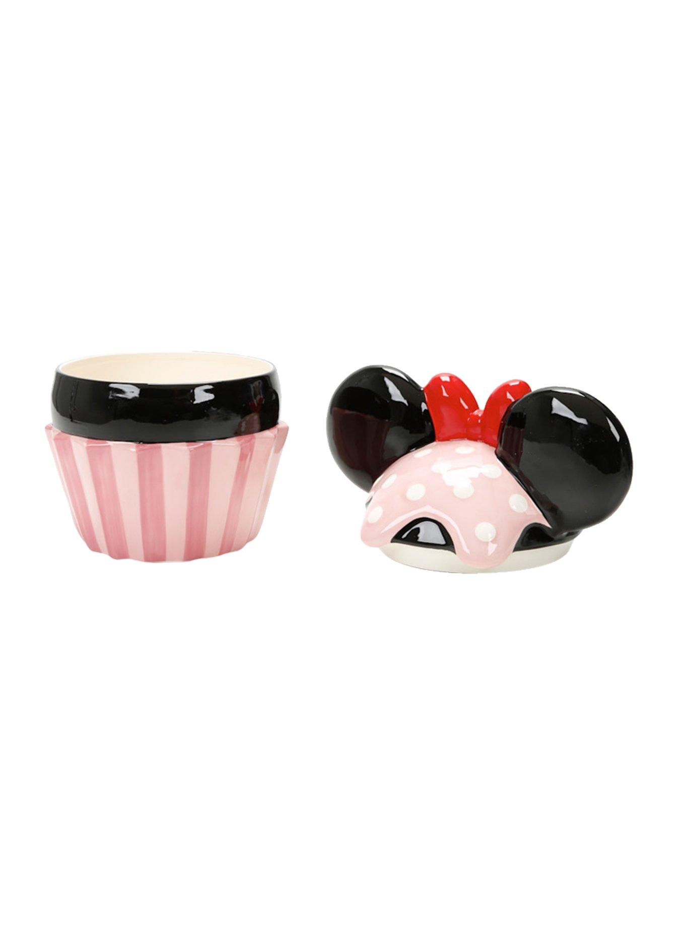 Disney Minnie Mouse Cupcake Cookie Jar, , alternate