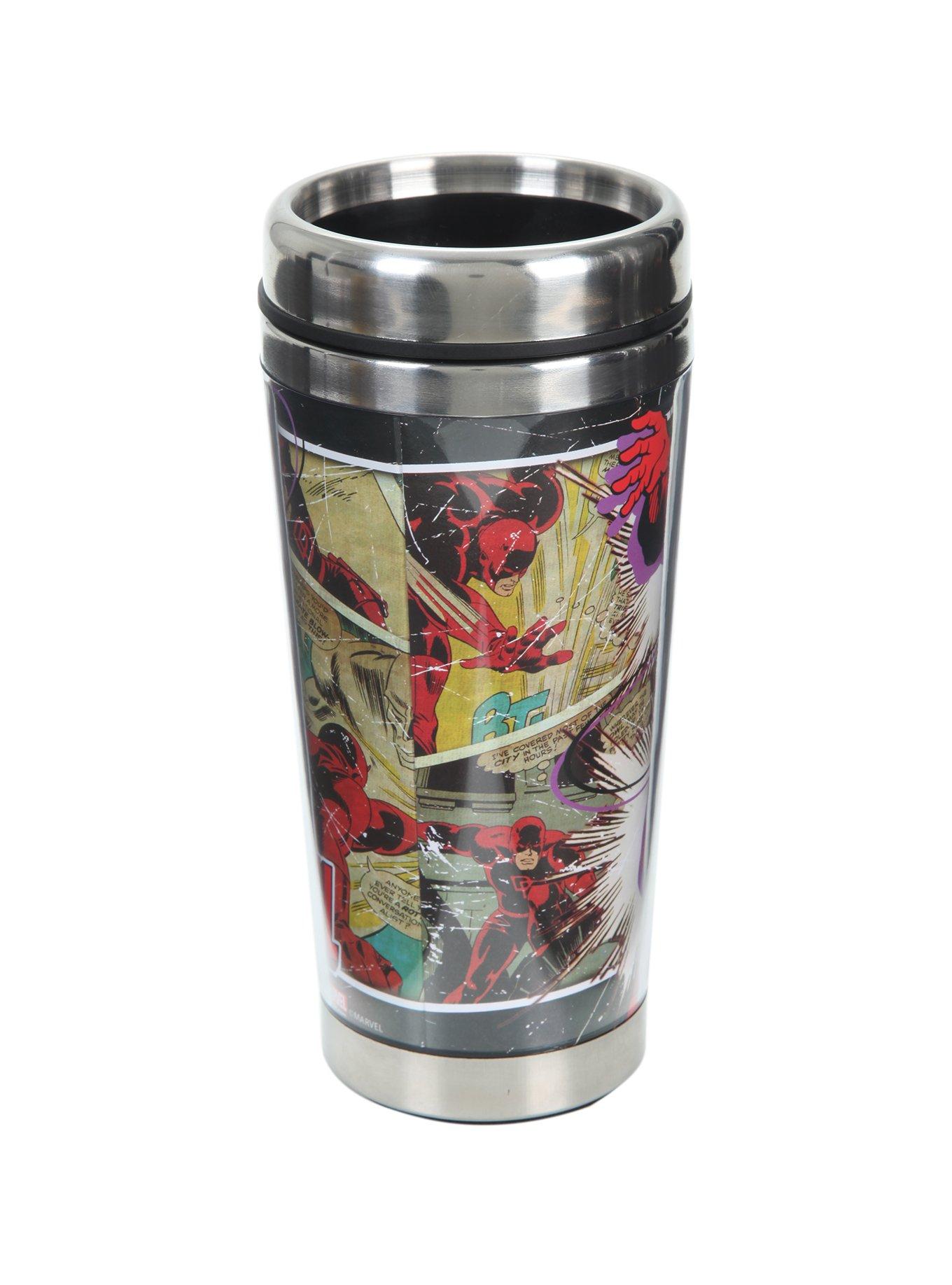 Marvel Daredevil Comic Stainless Steel Travel Mug, , alternate