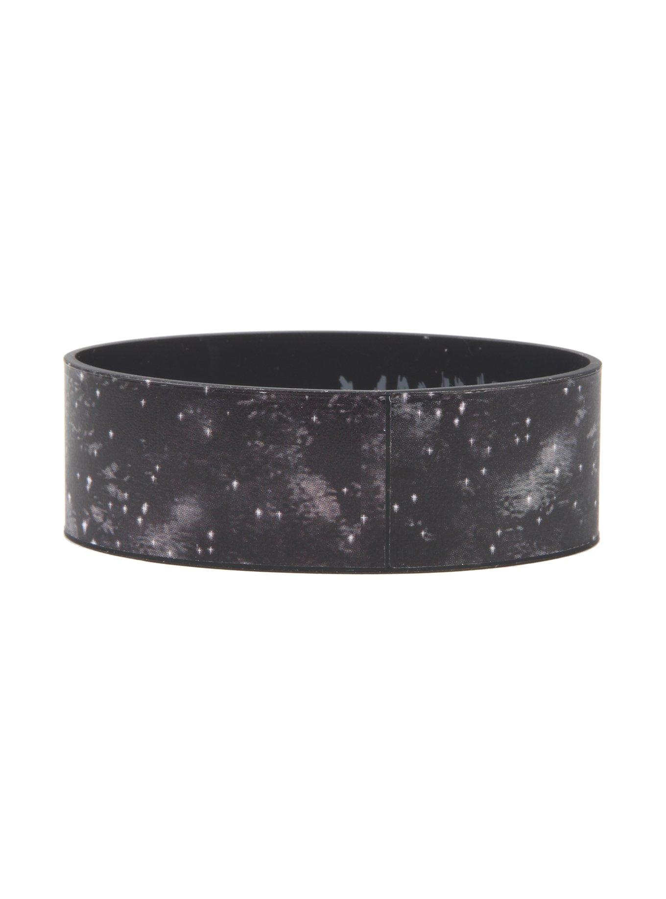 Panic! At The Disco Galaxy Rubber Bracelet, , alternate