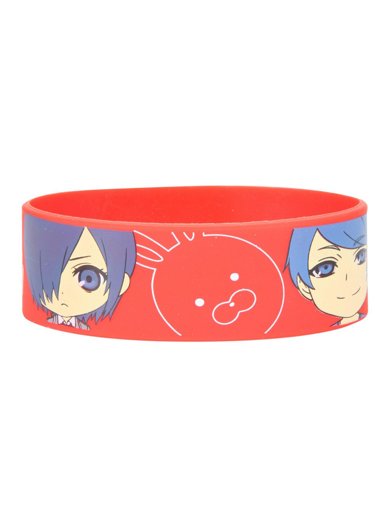 Tokyo Ghoul Chibi Faces Rubber Bracelet, , alternate