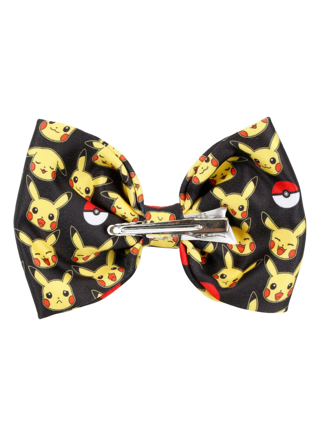 Pokemon Pikachu & Poke Ball Hair Bow, , alternate