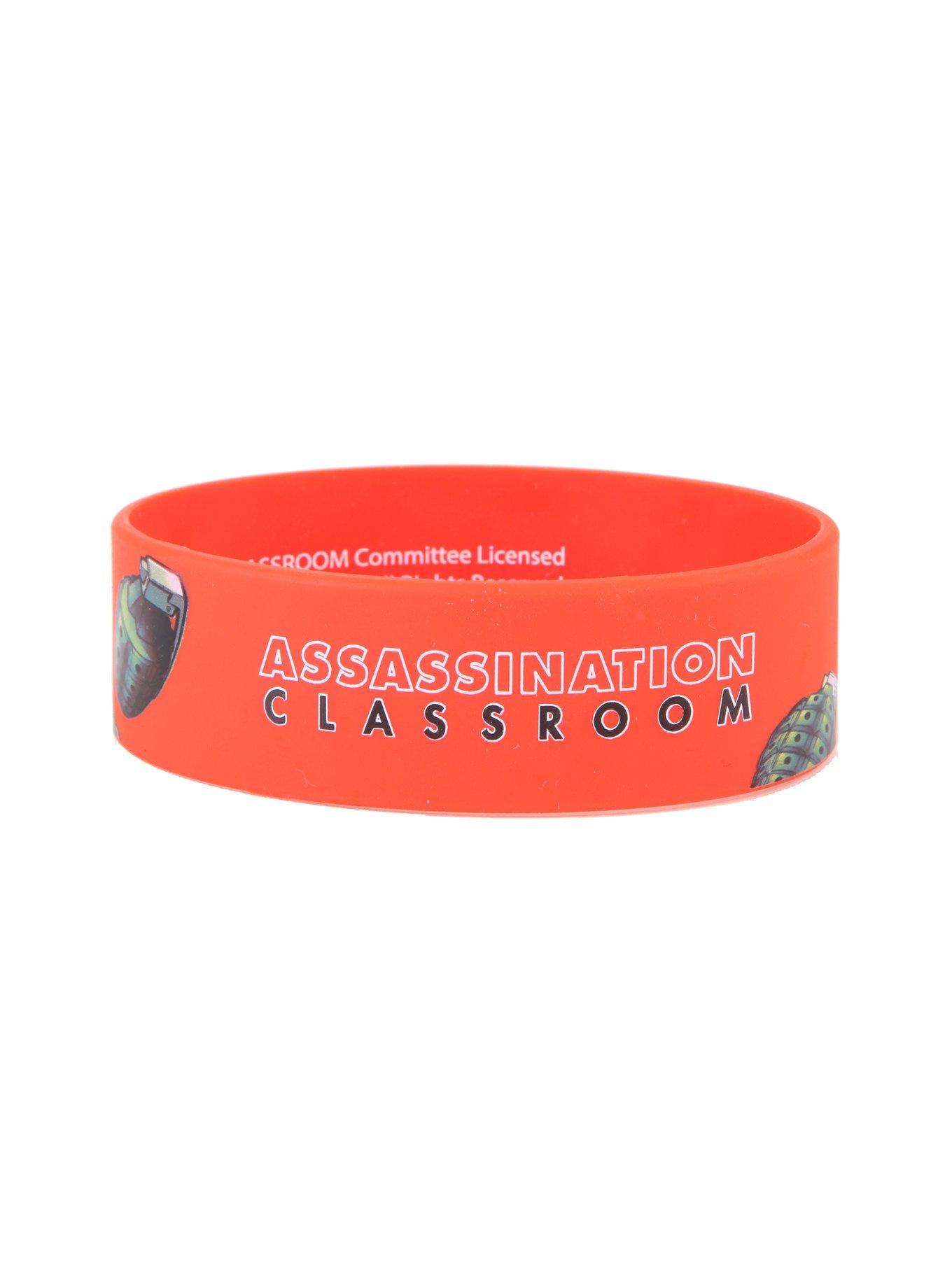 Assassination Classroom Korosensei Weapons Rubber Bracelet, , alternate