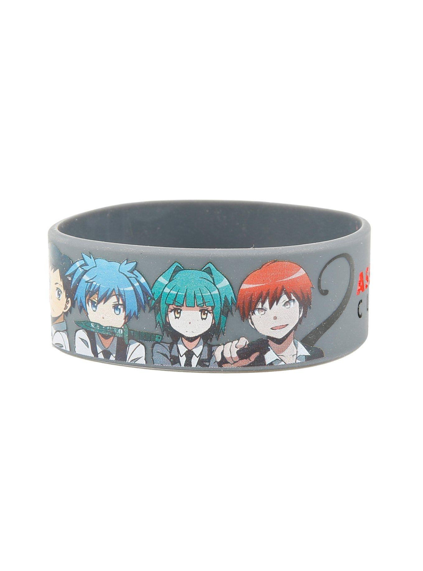 Assassination Classroom Nagisa & Friends Rubber Bracelet, , alternate