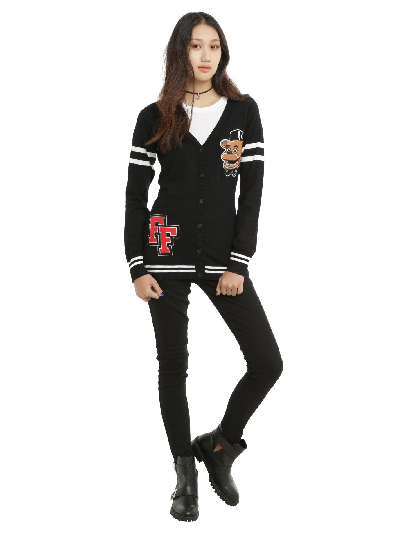 Five Nights At Freddy's Freddy Fazbear Girls Cardigan, , alternate