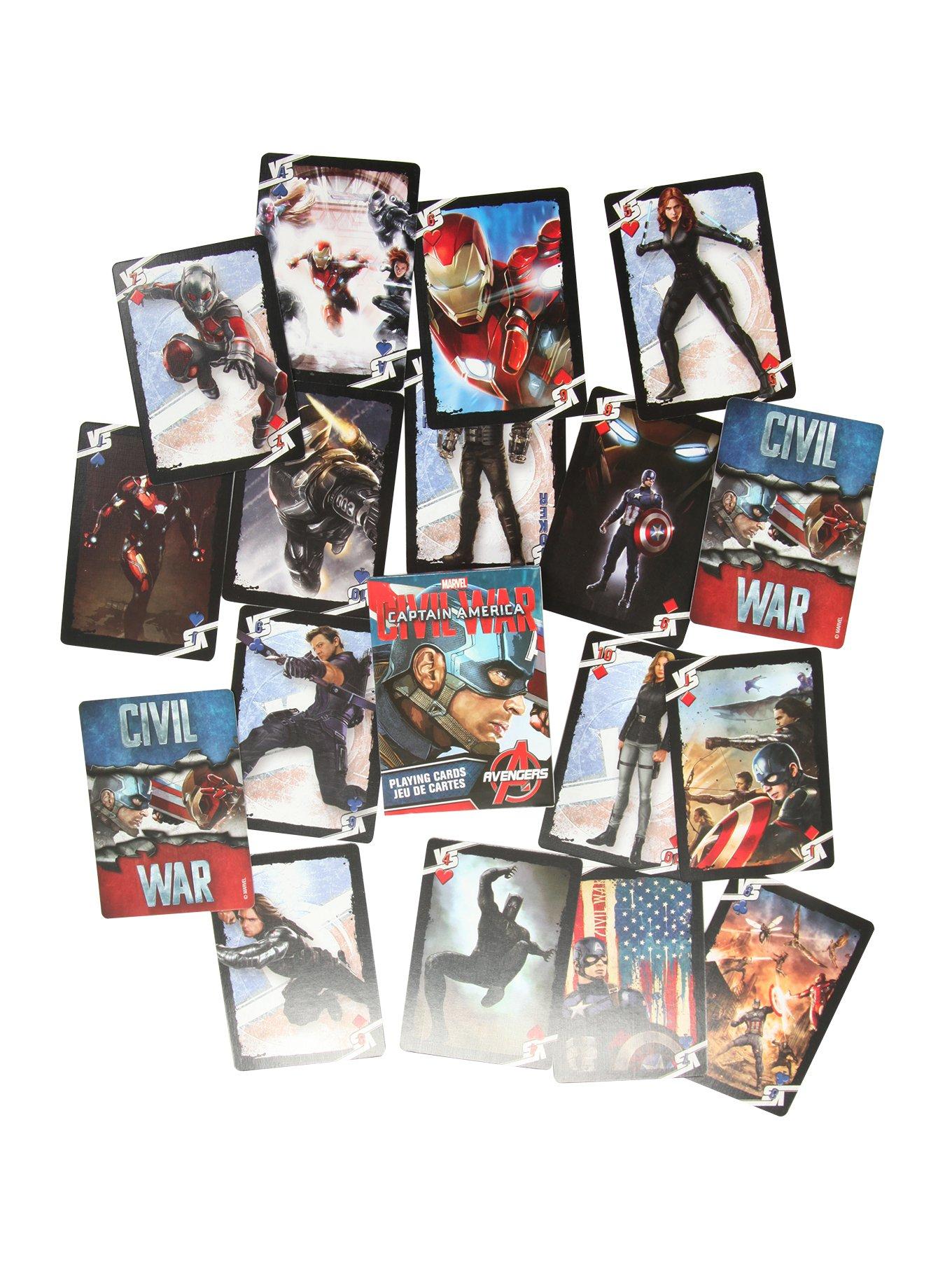 Marvel Captain America: Civil War Playing Cards, , alternate