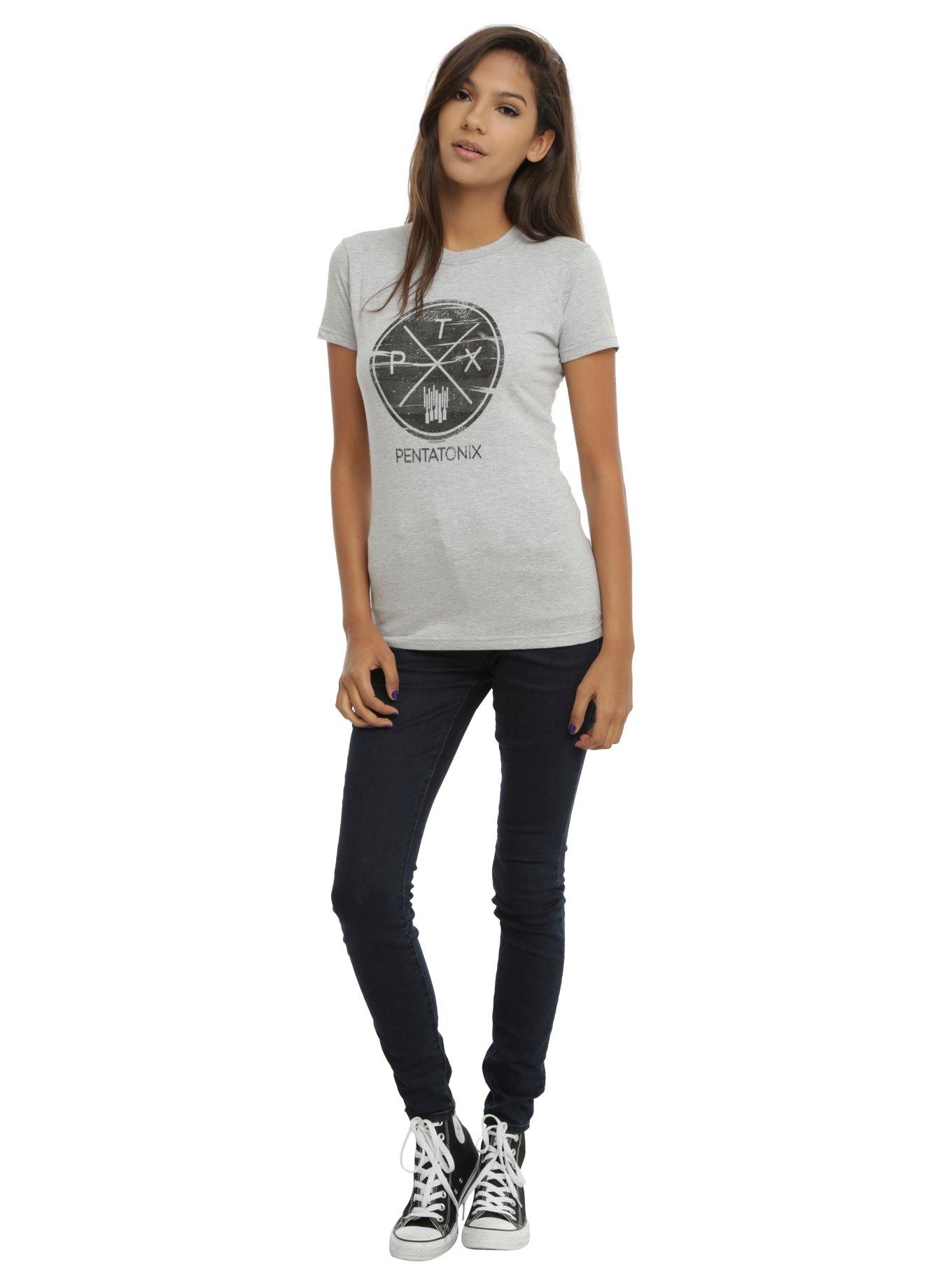 Pentatonix Circle Logo Girls T-Shirt, , alternate