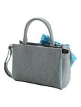 Plus Size Loungefly Disney Alice Through The Looking Glass Grey Embossed Barrel Bag, , alternate