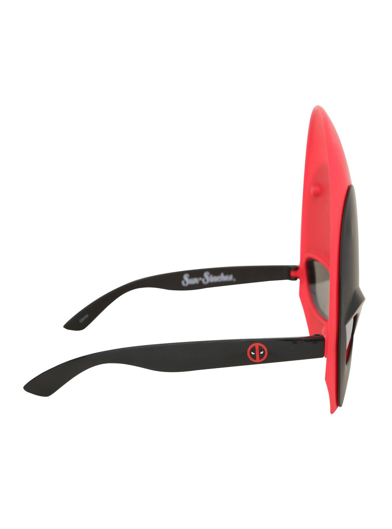 Marvel Deadpool Cosplay Sunglasses, , alternate