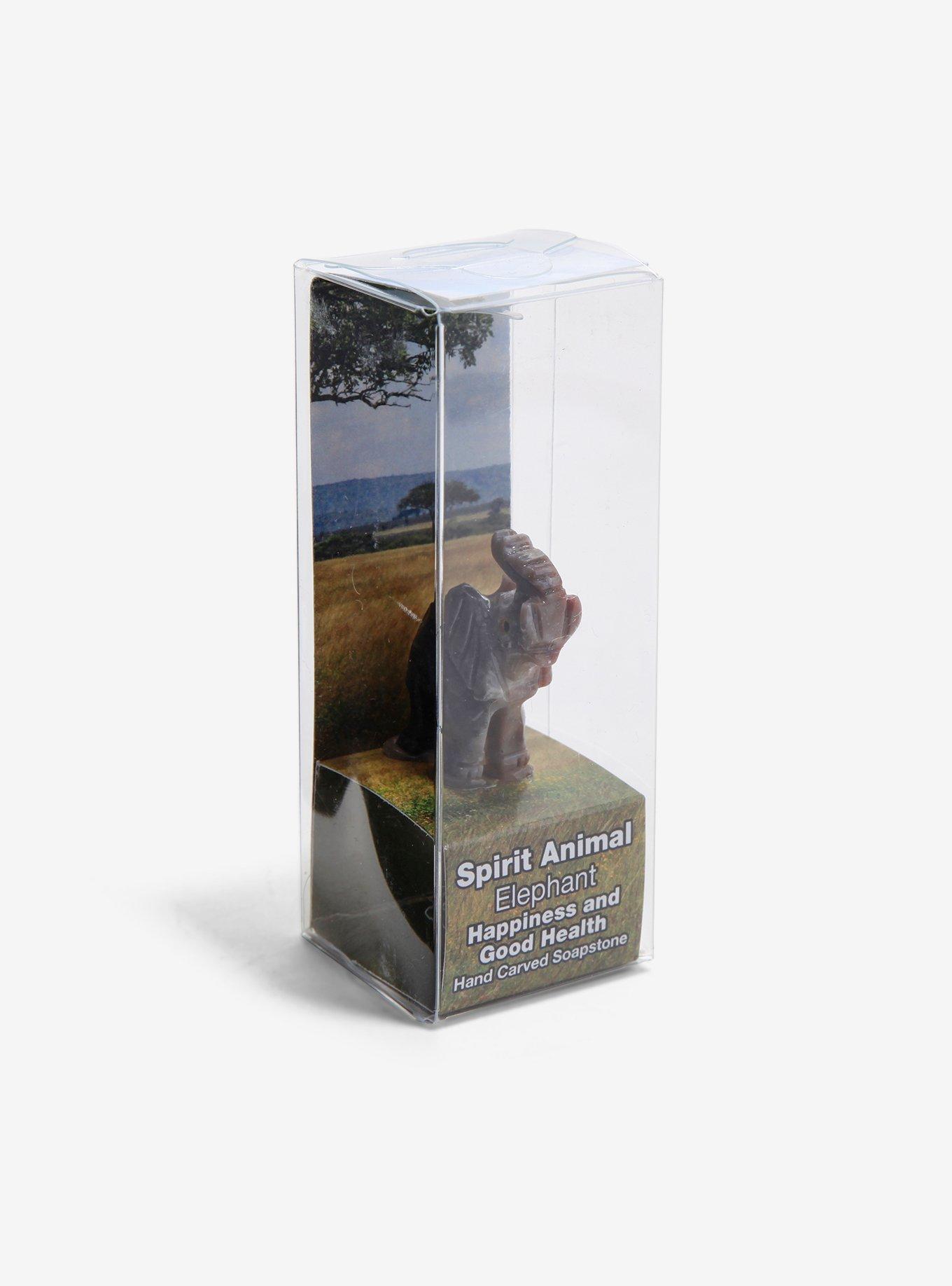 Spirit Animal Elephant Soapstone Figure, , alternate