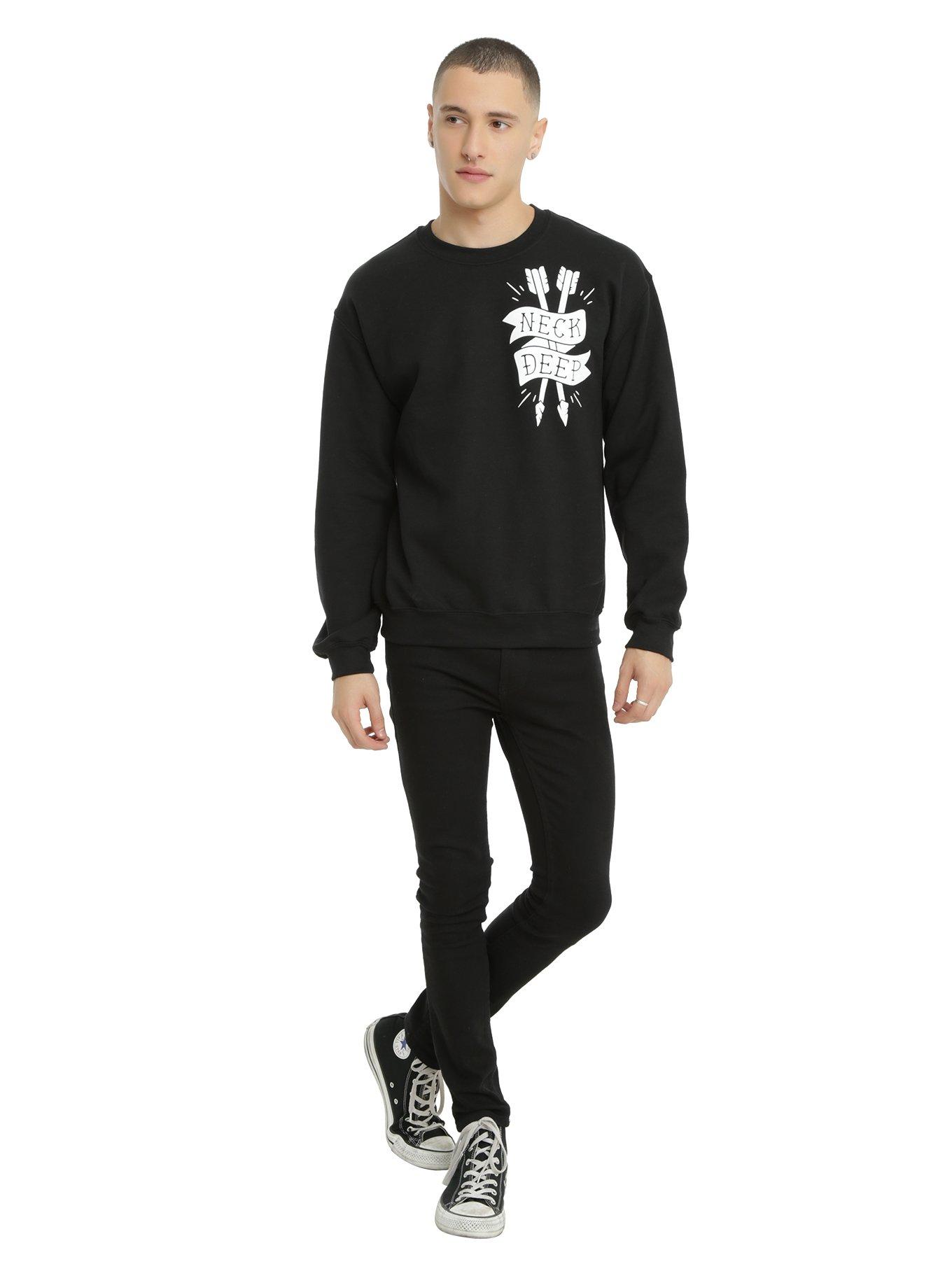 Neck Deep Take Care Crewneck Sweatshirt, , alternate