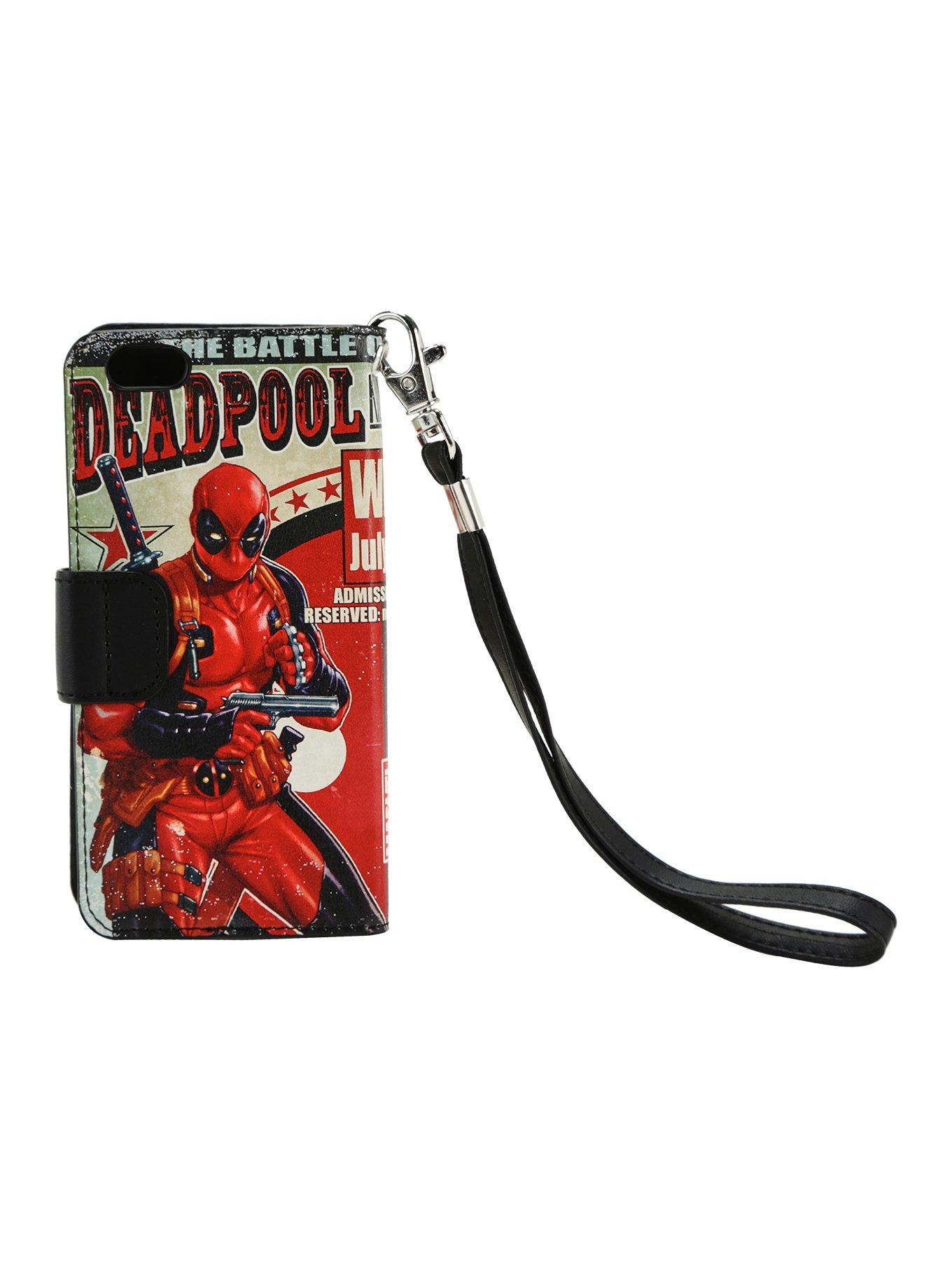 Marvel Deadpool Kills Deadpool iPhone 6/6s Folio Wallet, , alternate