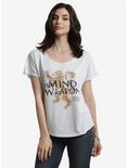 Game Of Thrones Mind Is My Weapon Womens Tee, , alternate