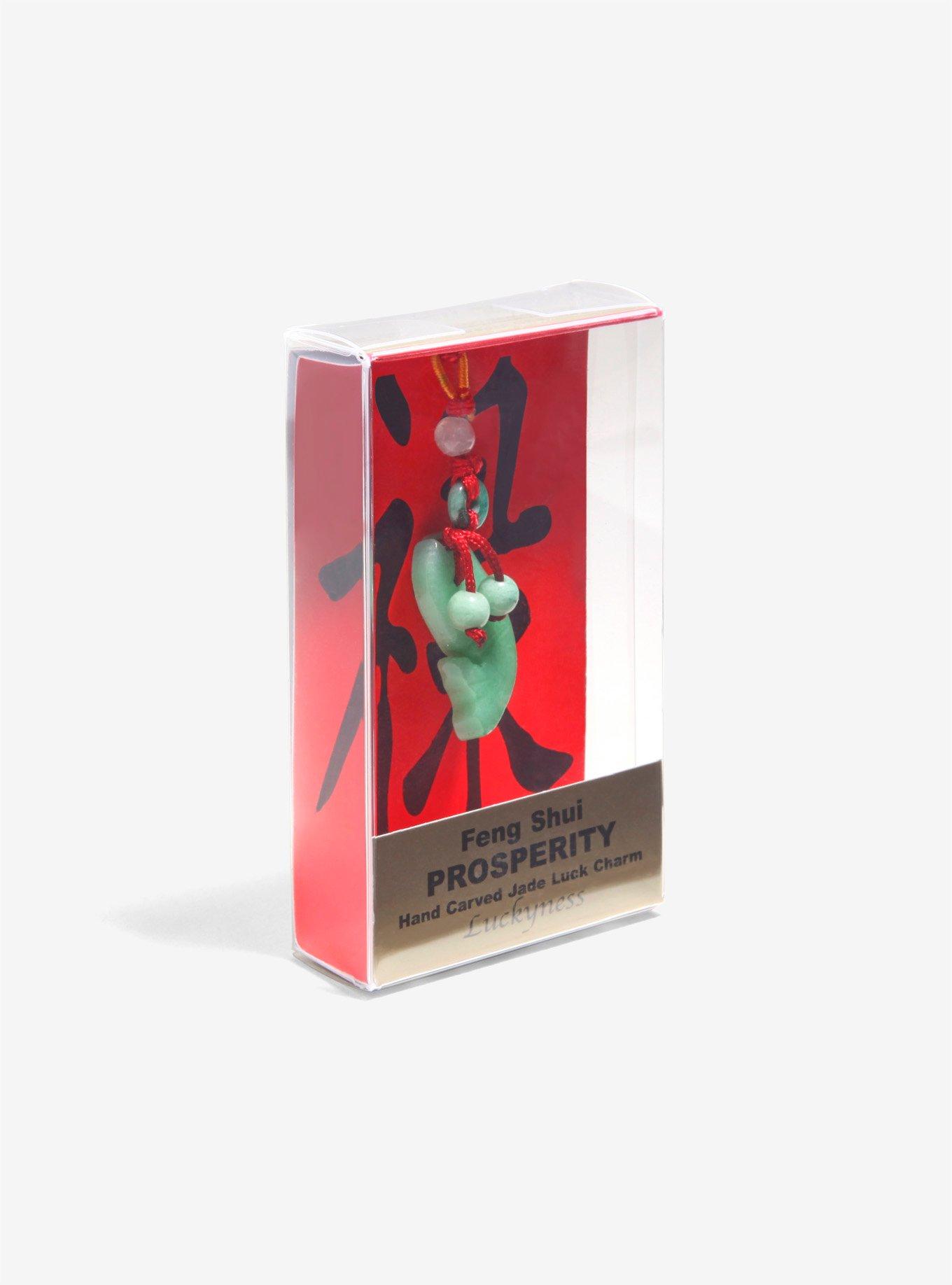 Feng Shui Prosperity Jade Luck Charm, , alternate